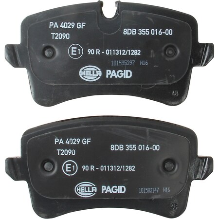 Pagid Brakes Disc Brake Pad, 355016001 355016001